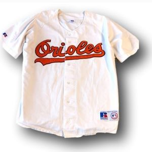 Vintage Baltimore Orioles embroidered/stitched baseball jersey